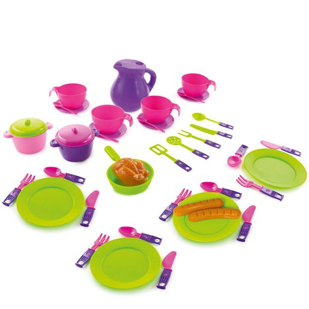 toy plates and cutlery